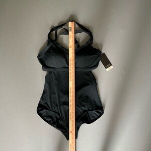 Cutout side one piece Black (Caviar) Swim or Bodysuit. Calia by Carrie Underwood